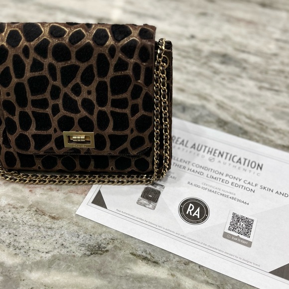 Chanel Authentic Excellent Condition Pony Calf Skin And Leather Hand Bag - Picture 17 of 17